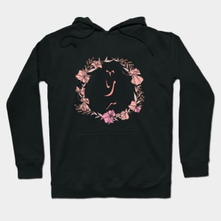 Letter Raa - Rose Pink Initial Monogram - Letter ر Hoodie